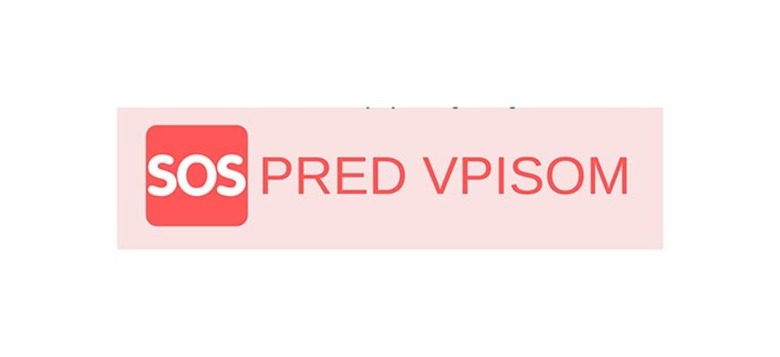 »SOS pred vpisom«
