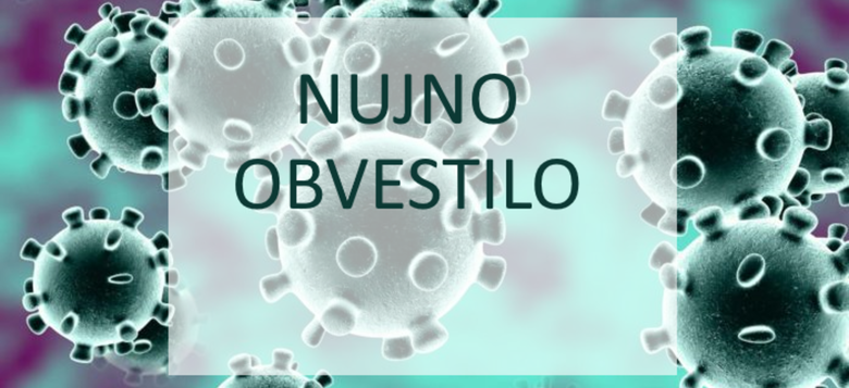 Nujno obvestilo