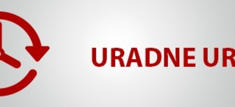 Uradne ure v času počitnic