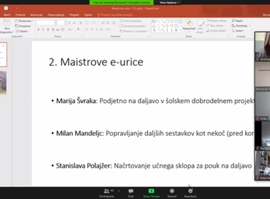 Simbolična fotografija za članek z naslovom: Marčevske Maistrove urice