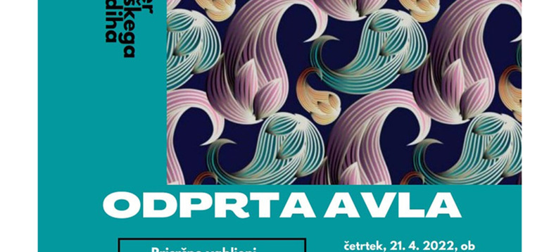 Večer dijaškega navdiha v četrtek, 21. april 2022
