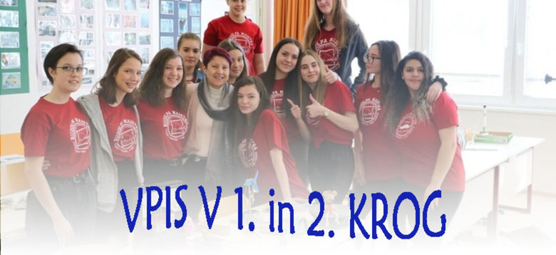 Vpis v 1. in 2. krogu