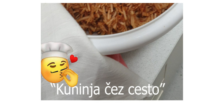 Kuhinja čez cesto
