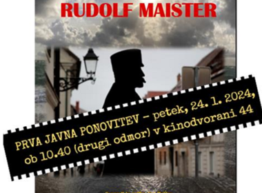 Simbolična fotografija za članek z naslovom: Film KDO JE RUDOLF MAISTER - prva javna ponovitev