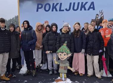 Simbolična fotografija za članek z naslovom: Otroci Triglava na Pokljuki