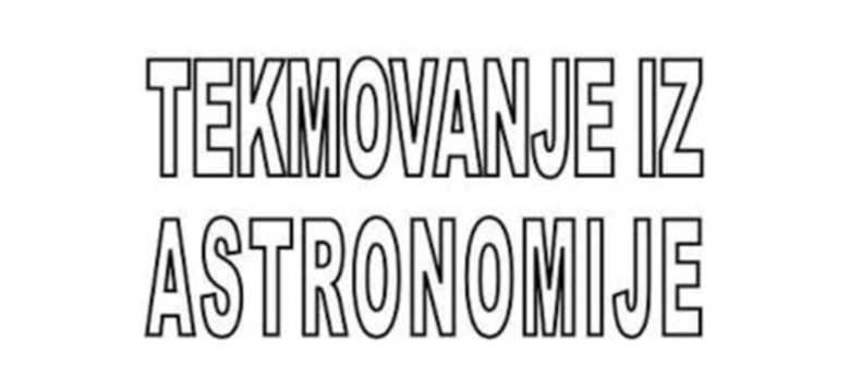 Šolsko tekmovanje iz astronomije