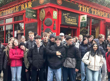 Simbolična naslovna fotografija za novico z naslovom: Strokovna ekskurzija dijakov na Irsko