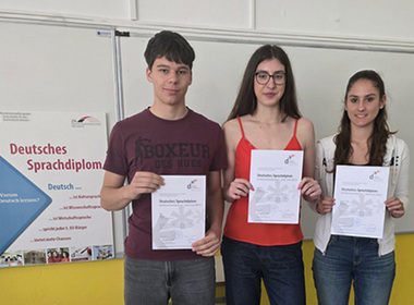 Simbolična naslovna fotografija za novico z naslovom: Osvojili najvišji nemški jezikovni certifikat
