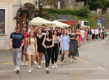 Naključna fotografija iz galerije Četrtošolci so se poslovili