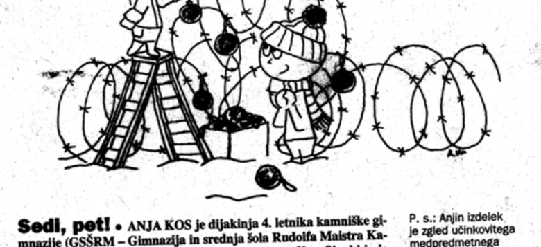 Karikatura Anje Kos