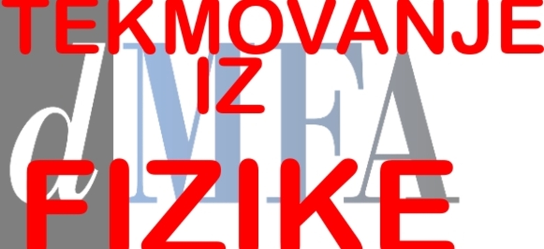 REZULTATI REGIJSKEGA TEKMOVANJA IZ FIZIKE