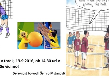 Simbolična fotografija za članek z naslovom: Krožek odbojke