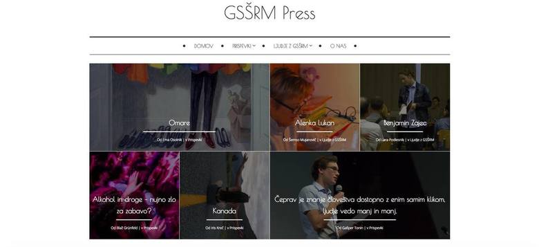 GSŠRM Press Portal
