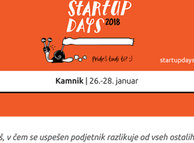 Simbolična fotografija za članek z naslovom: Start Up Days 2018