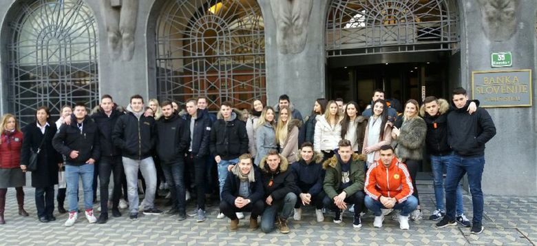 Ekonomisti obiskali Banko Slovenije in Center inovativnega podjetništva