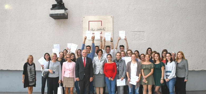 24 dijakov je prejelo nemško jezikovno diplomo